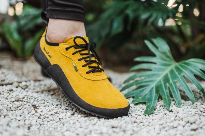 uomini scarpe a piedi nudi trailwalker 2.0 mostarda Be Lenka 80JV115