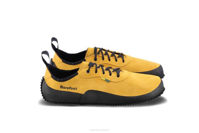 uomini scarpe a piedi nudi trailwalker 2.0 mostarda Be Lenka 80JV115