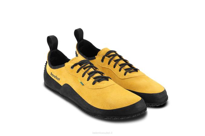 uomini scarpe a piedi nudi trailwalker 2.0 mostarda Be Lenka 80JV115