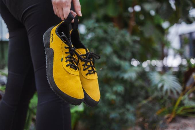 uomini scarpe a piedi nudi trailwalker 2.0 mostarda Be Lenka 80JV115