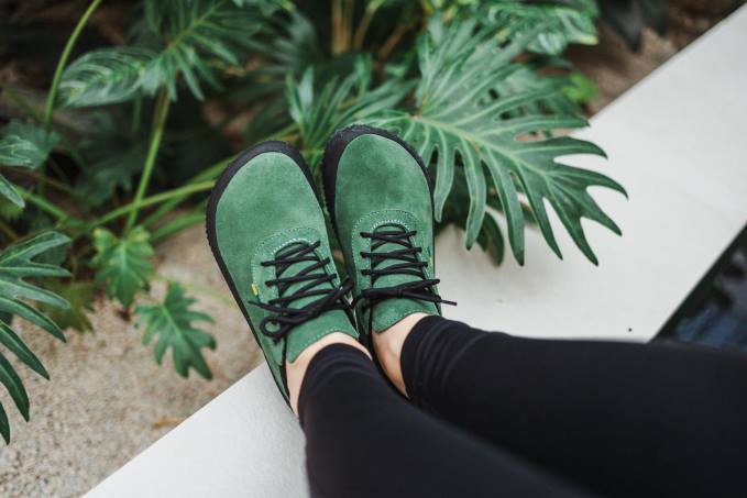 uomini scarpe a piedi nudi trailwalker 2.0 verde oliva Be Lenka 80JV116