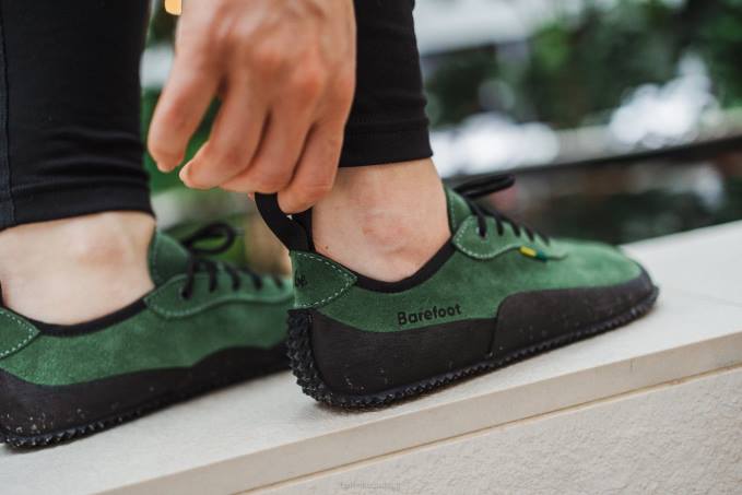 uomini scarpe a piedi nudi trailwalker 2.0 verde oliva Be Lenka 80JV116