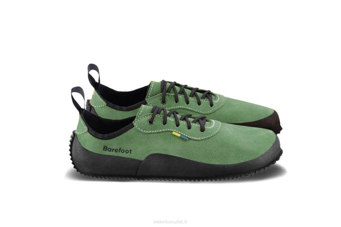 uomini scarpe a piedi nudi trailwalker 2.0 verde oliva Be Lenka 80JV116