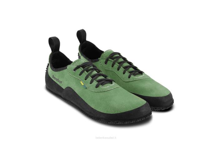 uomini scarpe a piedi nudi trailwalker 2.0 verde oliva Be Lenka 80JV116