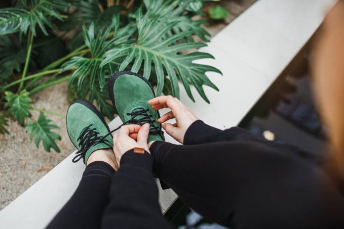uomini scarpe a piedi nudi trailwalker 2.0 verde oliva Be Lenka 80JV116