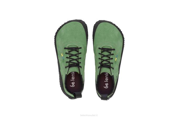 uomini scarpe a piedi nudi trailwalker 2.0 verde oliva Be Lenka 80JV116
