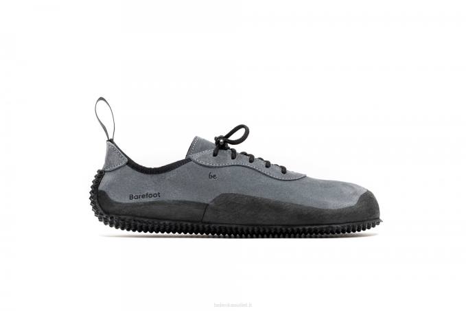 uomini scarpe a piedi nudi trailwalker grigio Be Lenka 80JV107