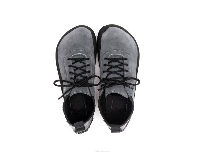 uomini scarpe a piedi nudi trailwalker grigio Be Lenka 80JV107