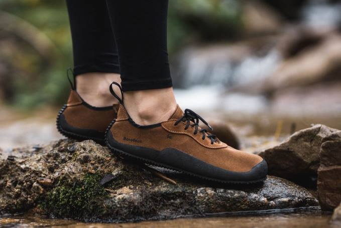 uomini scarpe a piedi nudi trailwalker marrone Be Lenka 80JV111