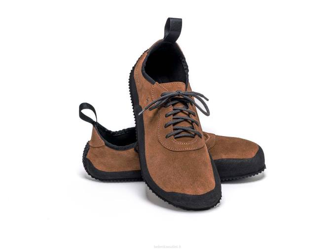 uomini scarpe a piedi nudi trailwalker marrone Be Lenka 80JV111