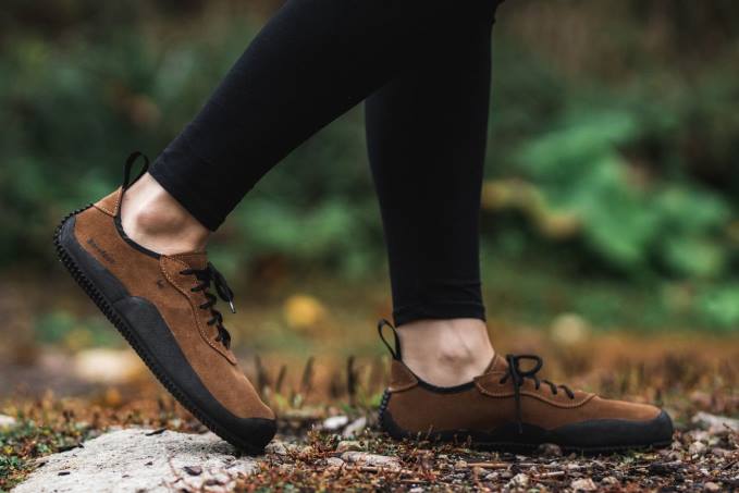 uomini scarpe a piedi nudi trailwalker marrone Be Lenka 80JV111