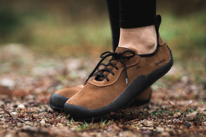 uomini scarpe a piedi nudi trailwalker marrone Be Lenka 80JV111