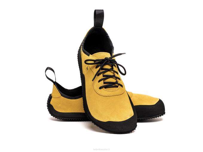 uomini scarpe a piedi nudi trailwalker mostarda Be Lenka 80JV106