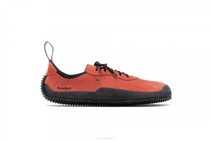 uomini scarpe a piedi nudi trailwalker rosso argilla Be Lenka 80JV108