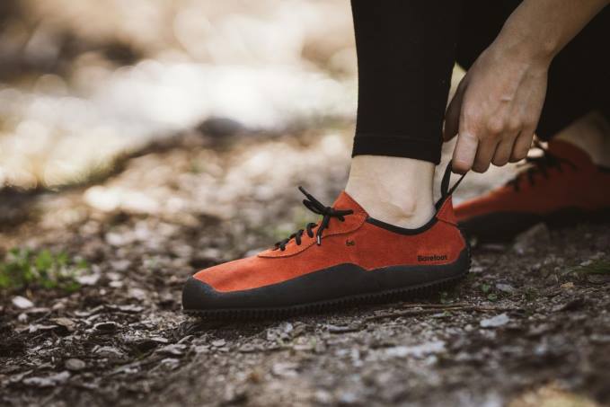 uomini scarpe a piedi nudi trailwalker rosso argilla Be Lenka 80JV108