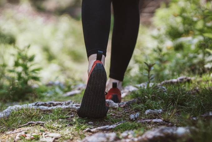 uomini scarpe a piedi nudi trailwalker rosso argilla Be Lenka 80JV108