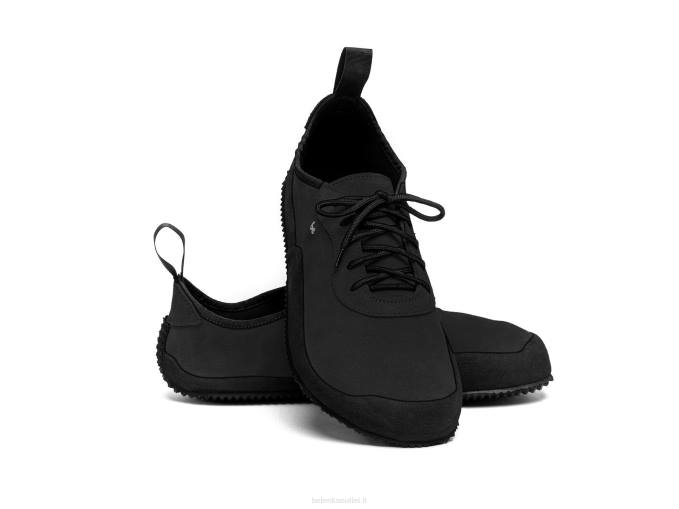 uomini scarpe a piedi nudi trailwalker tutto nero Be Lenka 80JV112