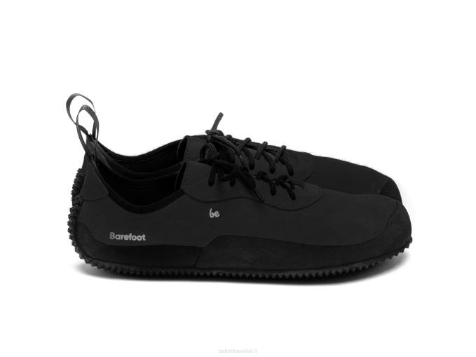 uomini scarpe a piedi nudi trailwalker tutto nero Be Lenka 80JV112