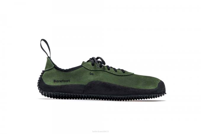 uomini scarpe a piedi nudi trailwalker verde oliva Be Lenka 80JV110