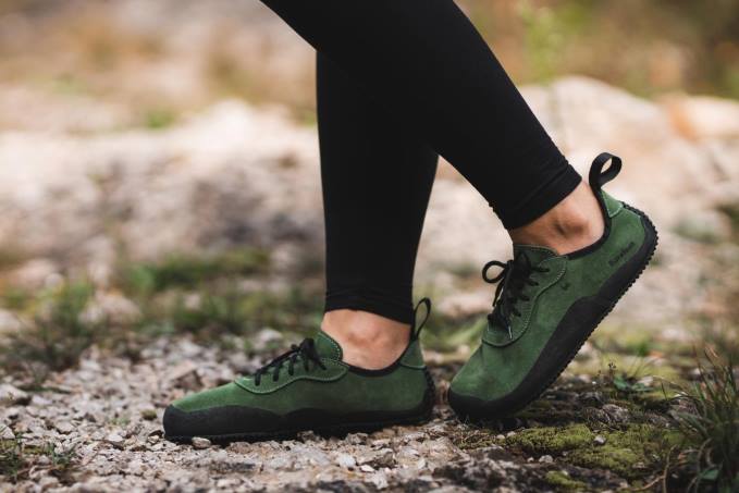 uomini scarpe a piedi nudi trailwalker verde oliva Be Lenka 80JV110