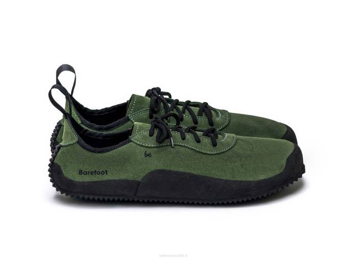 uomini scarpe a piedi nudi trailwalker verde oliva Be Lenka 80JV110