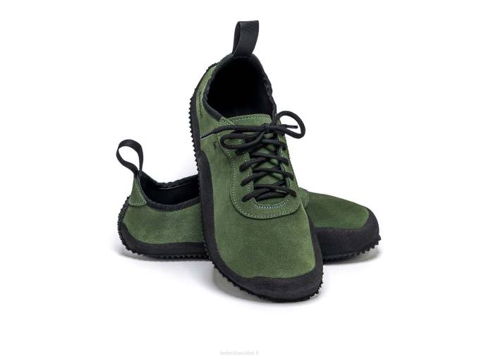 uomini scarpe a piedi nudi trailwalker verde oliva Be Lenka 80JV110
