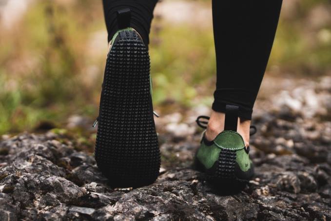 uomini scarpe a piedi nudi trailwalker verde oliva Be Lenka 80JV110