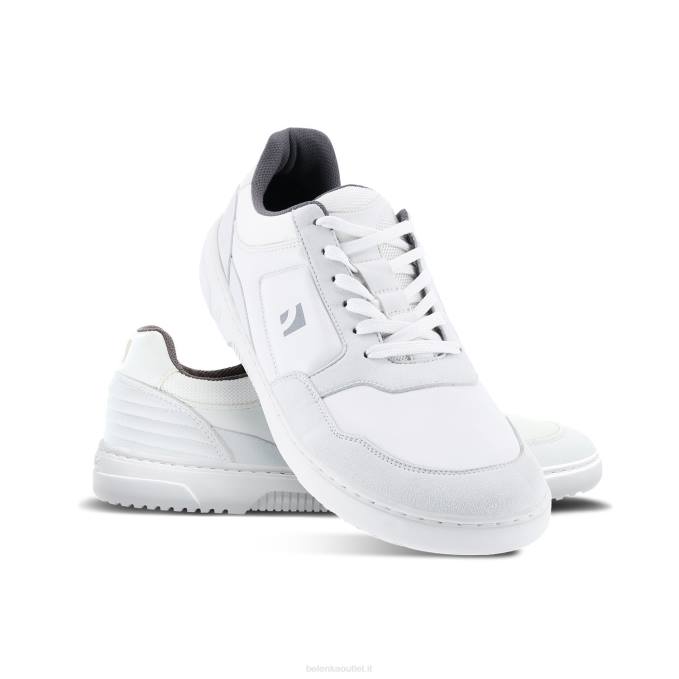 uomini scarpe da ginnastica a piedi nudi barebarics - assioma bianco e grigio chiaro Be Lenka 80JV102