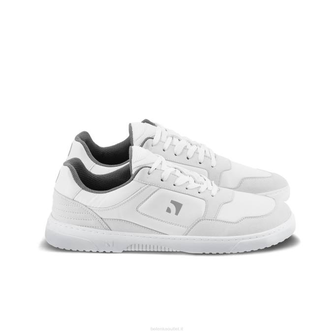 uomini scarpe da ginnastica a piedi nudi barebarics - assioma bianco e grigio chiaro Be Lenka 80JV102