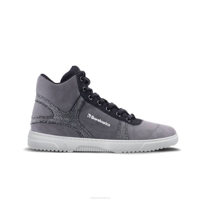 uomini scarpe da ginnastica a piedi nudi barebarics - hifly grigio Be Lenka 80JV92