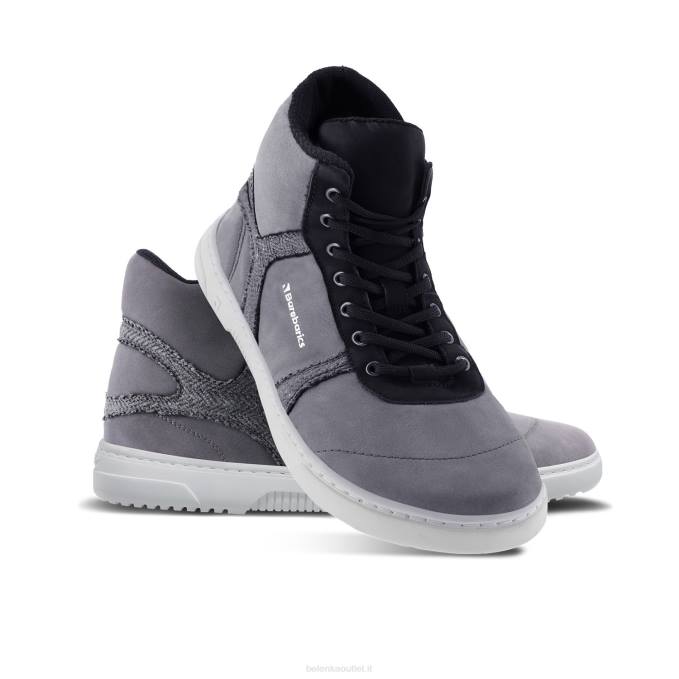 uomini scarpe da ginnastica a piedi nudi barebarics - hifly grigio Be Lenka 80JV92