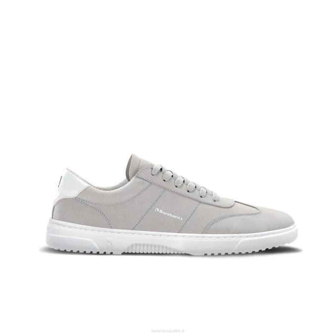 uomini scarpe da ginnastica a piedi nudi barebarics - pulsar grigio e bianco Be Lenka 80JV99