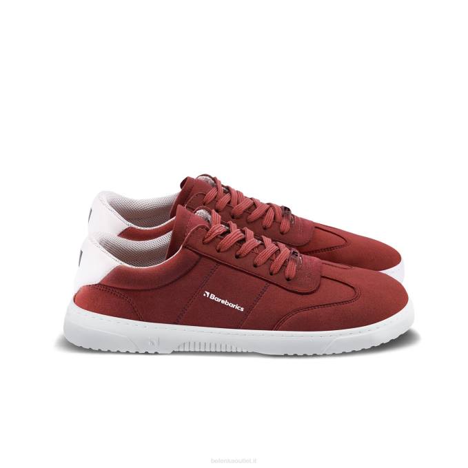 uomini scarpe da ginnastica a piedi nudi barebarics - pulsar marrone e bianco Be Lenka 80JV98