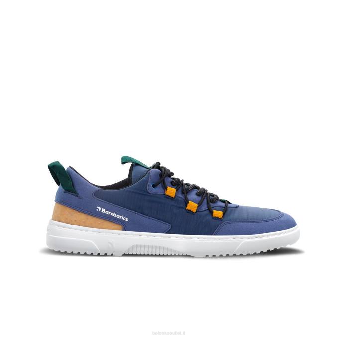 uomini scarpe da ginnastica a piedi nudi barebarics - ravvivare blu bianco Be Lenka 80JV81
