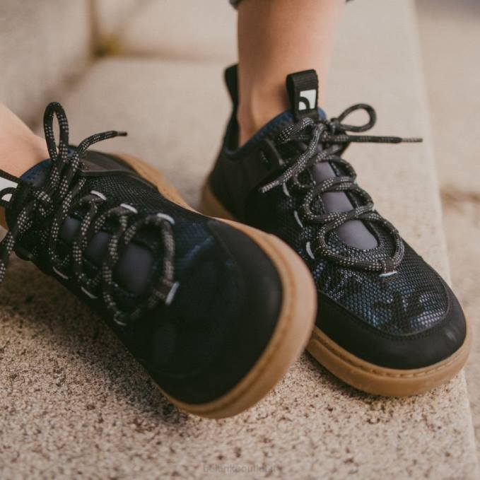uomini scarpe da ginnastica a piedi nudi barebarics - ribelle blu militare Be Lenka 80JV88
