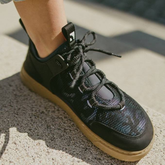 uomini scarpe da ginnastica a piedi nudi barebarics - ribelle blu militare Be Lenka 80JV88