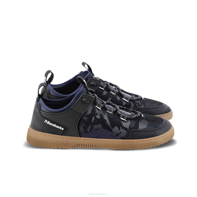 uomini scarpe da ginnastica a piedi nudi barebarics - ribelle blu militare Be Lenka 80JV88