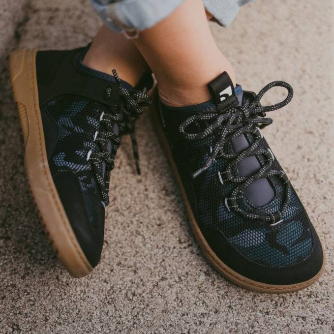 uomini scarpe da ginnastica a piedi nudi barebarics - ribelle blu militare Be Lenka 80JV88