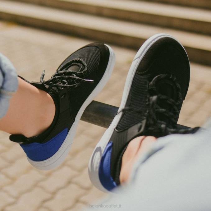 uomini scarpe da ginnastica a piedi nudi barebarics - ribelle nero Be Lenka 80JV89