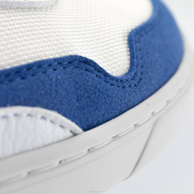 uomini scarpe da ginnastica a piedi nudi barebarics - zing bianco blu Be Lenka 80JV75