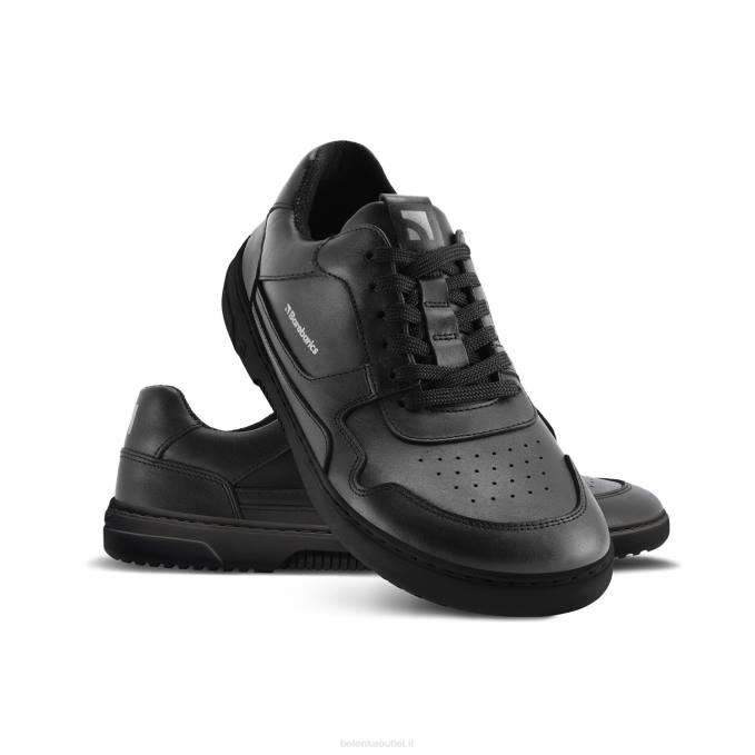 uomini scarpe da ginnastica a piedi nudi barebarics zing nero Be Lenka 80JV79