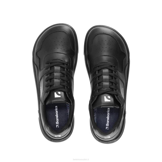 uomini scarpe da ginnastica a piedi nudi barebarics zing nero Be Lenka 80JV79