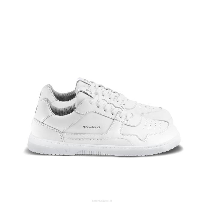 uomini scarpe da ginnastica a piedi nudi barebarics zing tutto bianco Be Lenka 80JV78