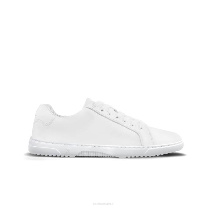 uomini scarpe da ginnastica a piedi nudi barebarics zoom tutto bianco Be Lenka 80JV96