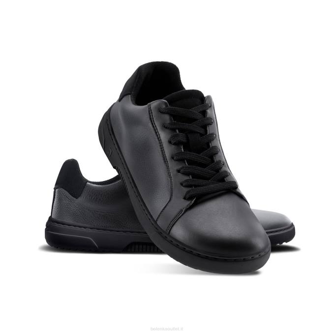 uomini scarpe da ginnastica a piedi nudi barebarics - zoom tutto nero Be Lenka 80JV94