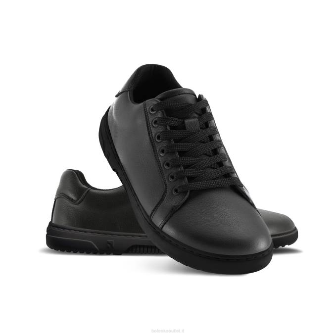uomini scarpe da ginnastica a piedi nudi barebarics zoom tutto nero Be Lenka 80JV97