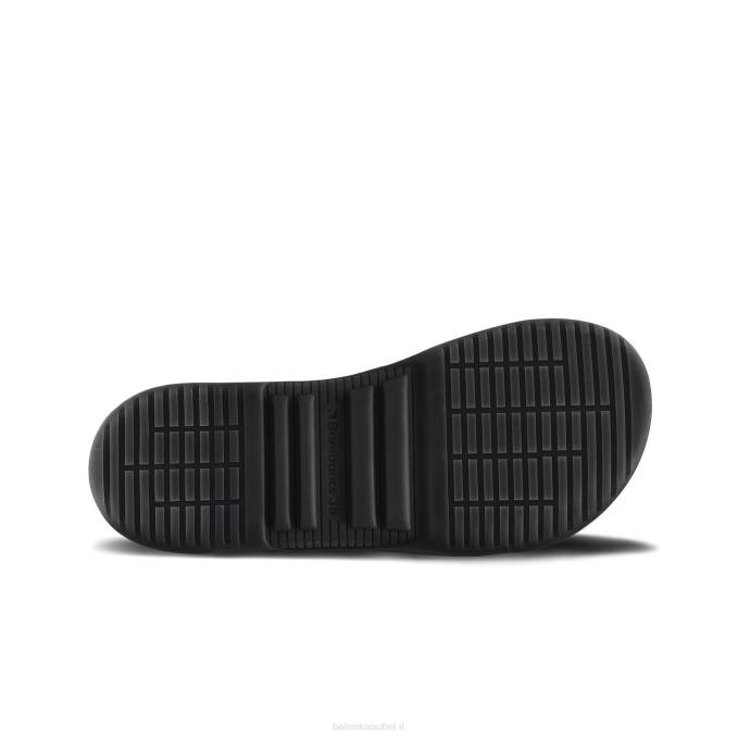 uomini scarpe da ginnastica a piedi nudi barebarics zoom tutto nero Be Lenka 80JV97