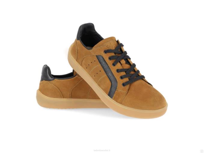 uomini scarpe da ginnastica a piedi nudi brooklyn marrone Be Lenka 80JV117