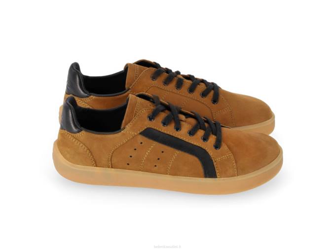 uomini scarpe da ginnastica a piedi nudi brooklyn marrone Be Lenka 80JV117