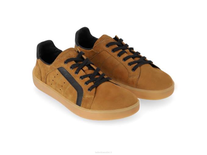 uomini scarpe da ginnastica a piedi nudi brooklyn marrone Be Lenka 80JV117